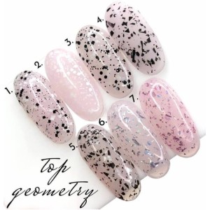 Топ без липкого шару Saga Geometry № 5, 8 мл. Photo 2